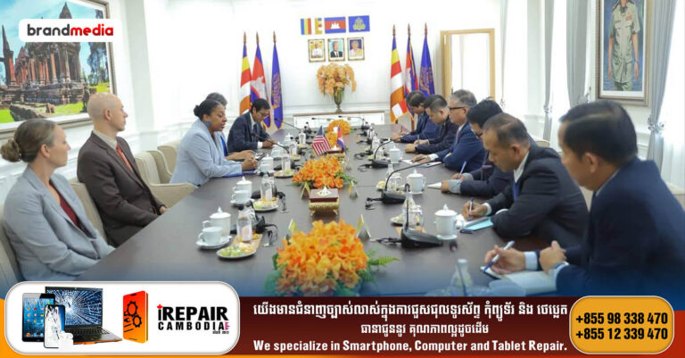 កម្ពុជា-អាមេរិក រួមដៃគ្នាពង្រឹងកិច្ចសហប្រតិបត្តិការ ដើម្បីប្រយុទ្ធប្រឆាំងការបោកប្រាស់តាមអនឡាញ និងការជួញដូរមនុស្ស